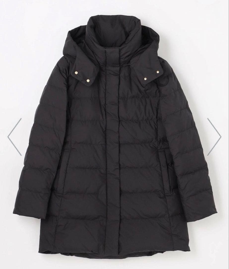 新品タグつき　今期　anyFAM 楽映えリッチロング丈ダウン　ブラック