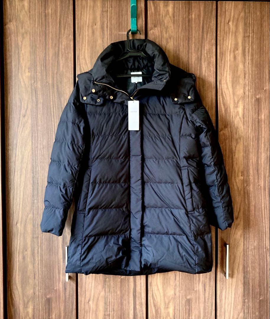 新品タグつき　今期　anyFAM 楽映えリッチロング丈ダウン　ブラック