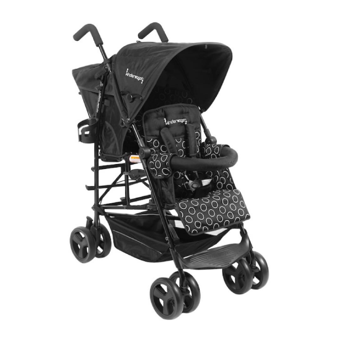 日本育児 kinderwagon DUOシティHOP 2人乗りベビーカー