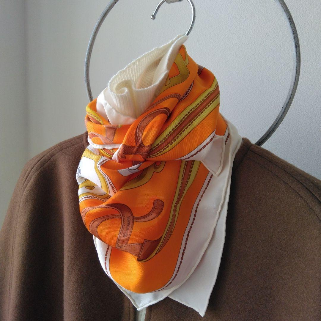 専用HERMES エルメススカーフ　カレ70 BOVCLERIE MODERNE