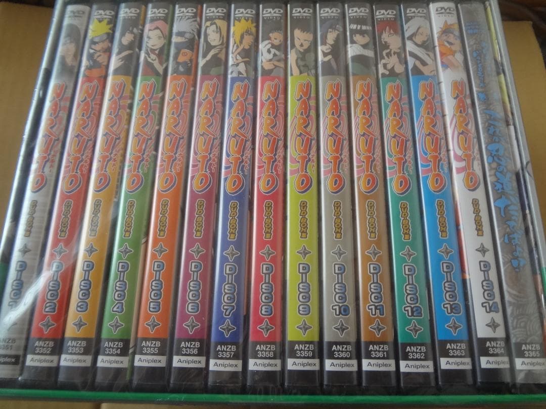 21e NARUTO ナルト DVD-BOX III 激突!ナルトVSサスケ