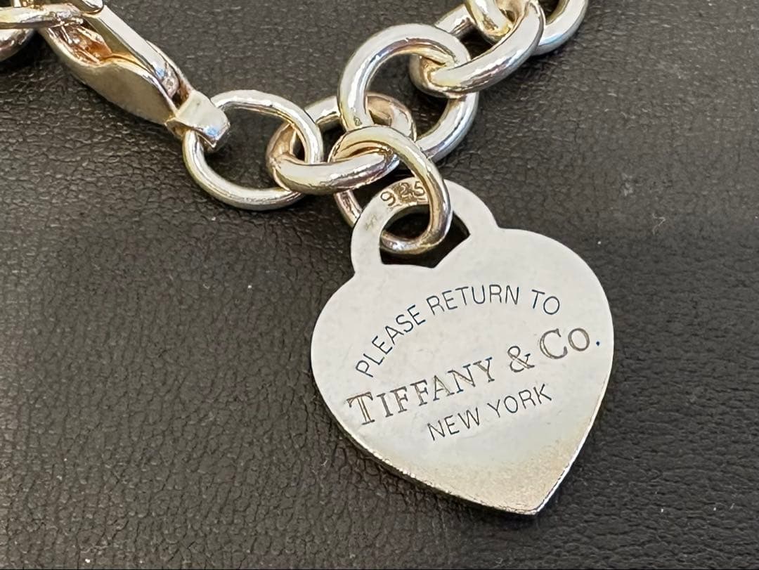 ◇ティファニー リターントゥハート タグ チェーンブレスレット シルバー◇