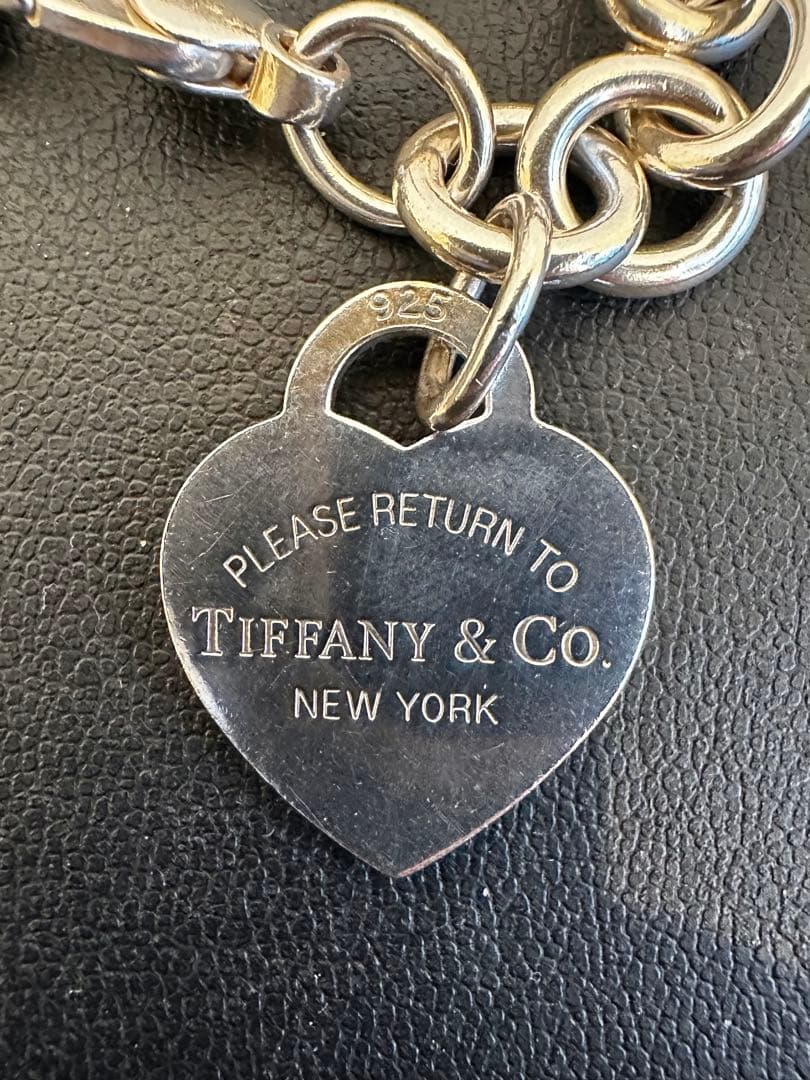 ◇ティファニー リターントゥハート タグ チェーンブレスレット シルバー◇