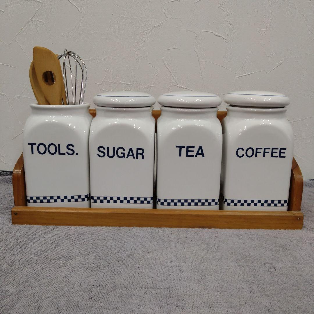 アメリカアンティーク風ティー・シュガー・コーヒーポットセット