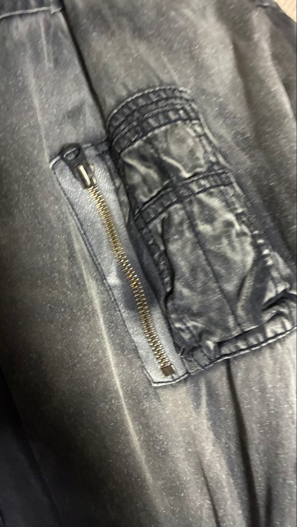 Maison Mihara Yasuhiro フライトジャケット ブラック