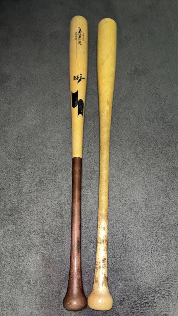 硬式バット 2本セット SH11028-6U JR37 SSK YANASE