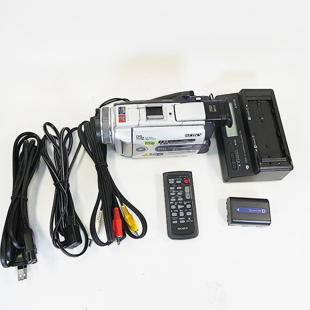 動作品 ソニーDCR-TRV50 MiniDV ビデオカメラDVDダビングに最適