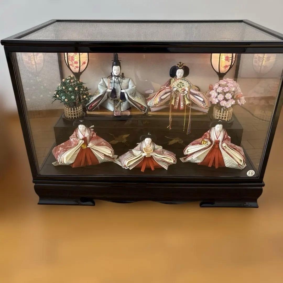 【美品】京童作　雛人形