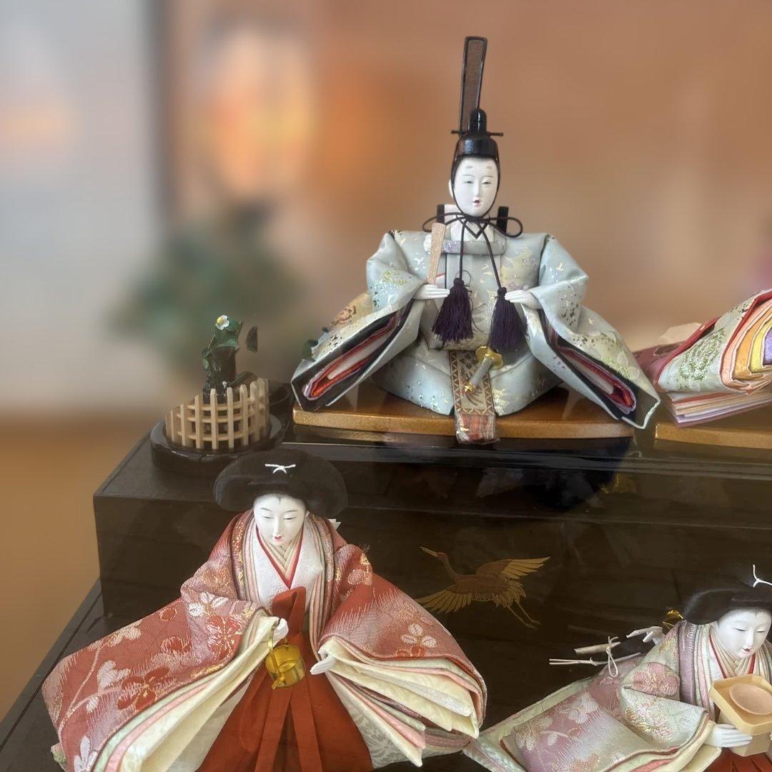 【美品】京童作　雛人形