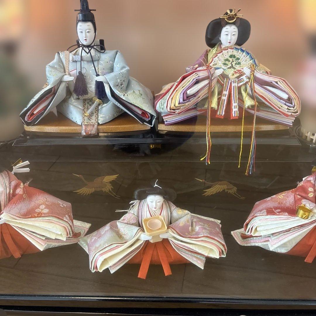 【美品】京童作　雛人形