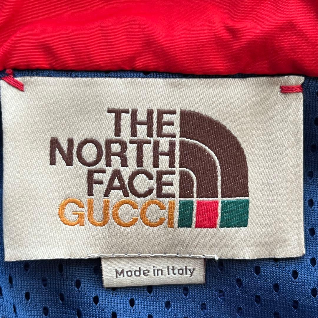 美品✨GUCCI × ノースフェイス コラボ ジップ パーカー 限定 レア
