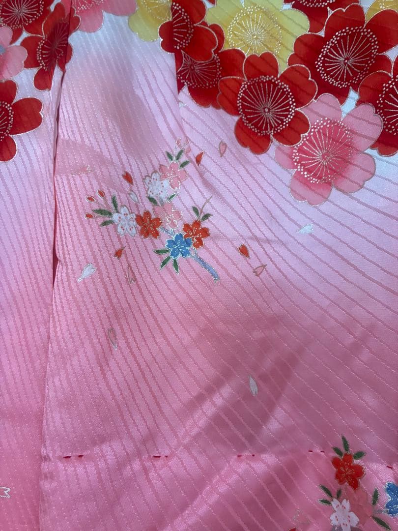 【七五三 7歳】乙女ピンクの梅づくし♡豪華フルセット＊写真映えNo.1