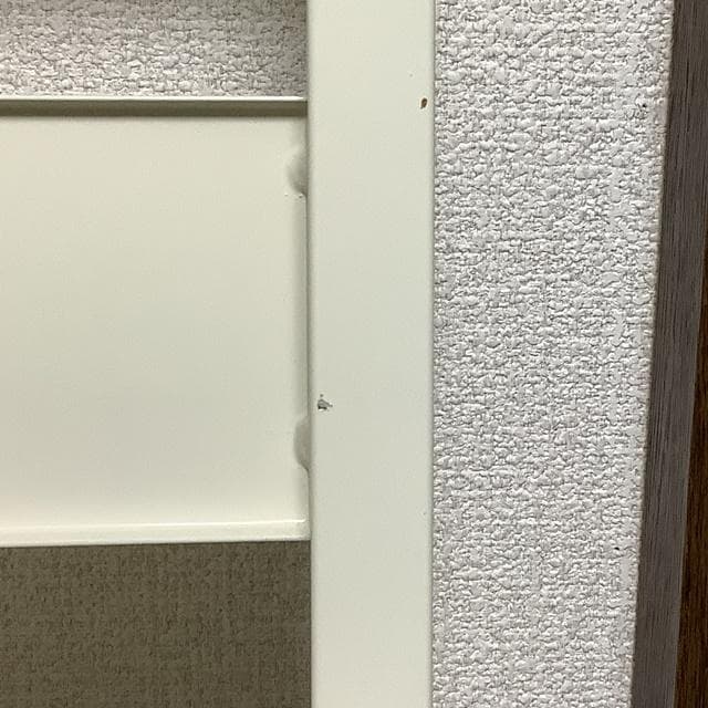 突っ張りパーテーション　壁面シェルフ　ラック 幅46cm