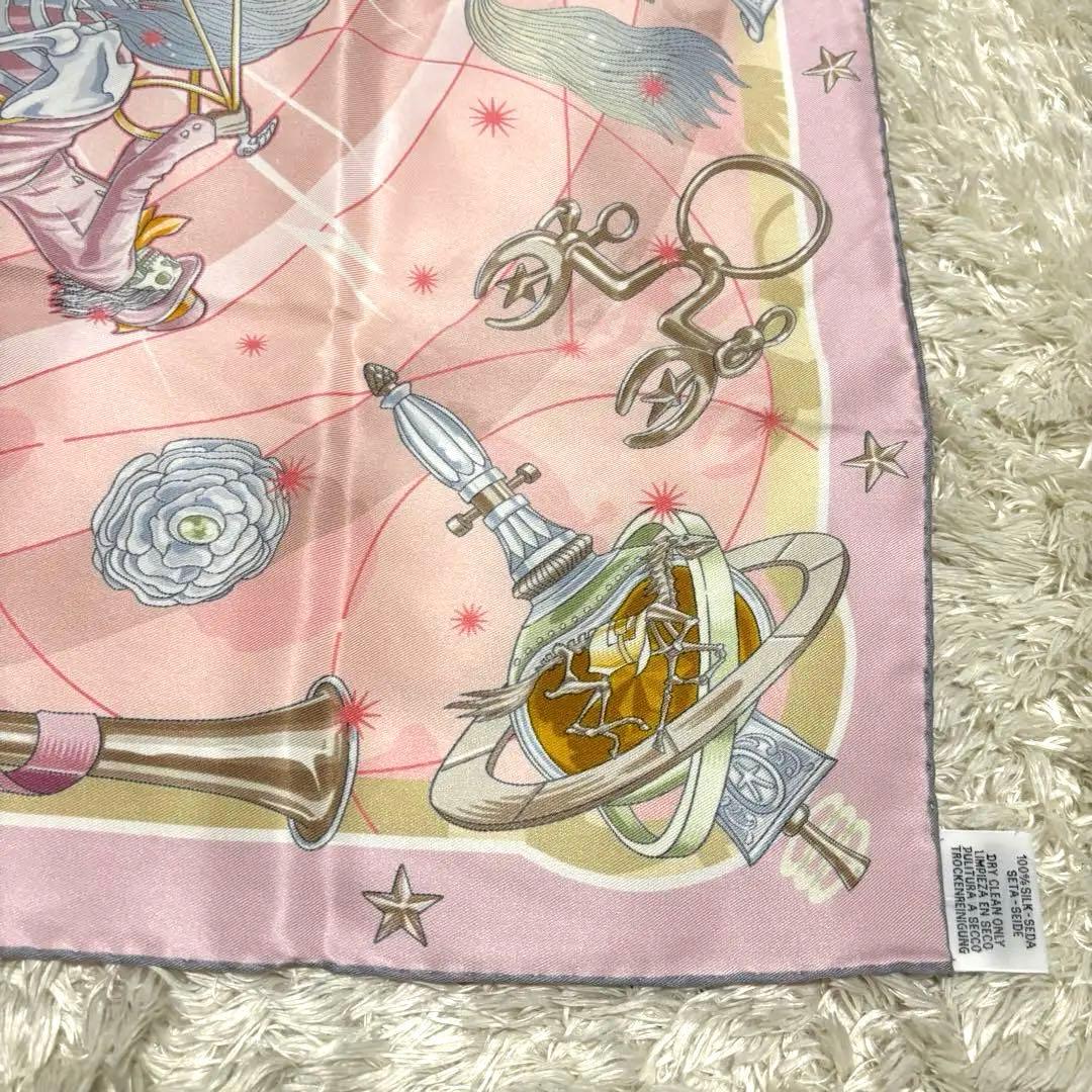 極美品✨HERMESエルメスCHORUS STELLARUM ピンク　カレ70