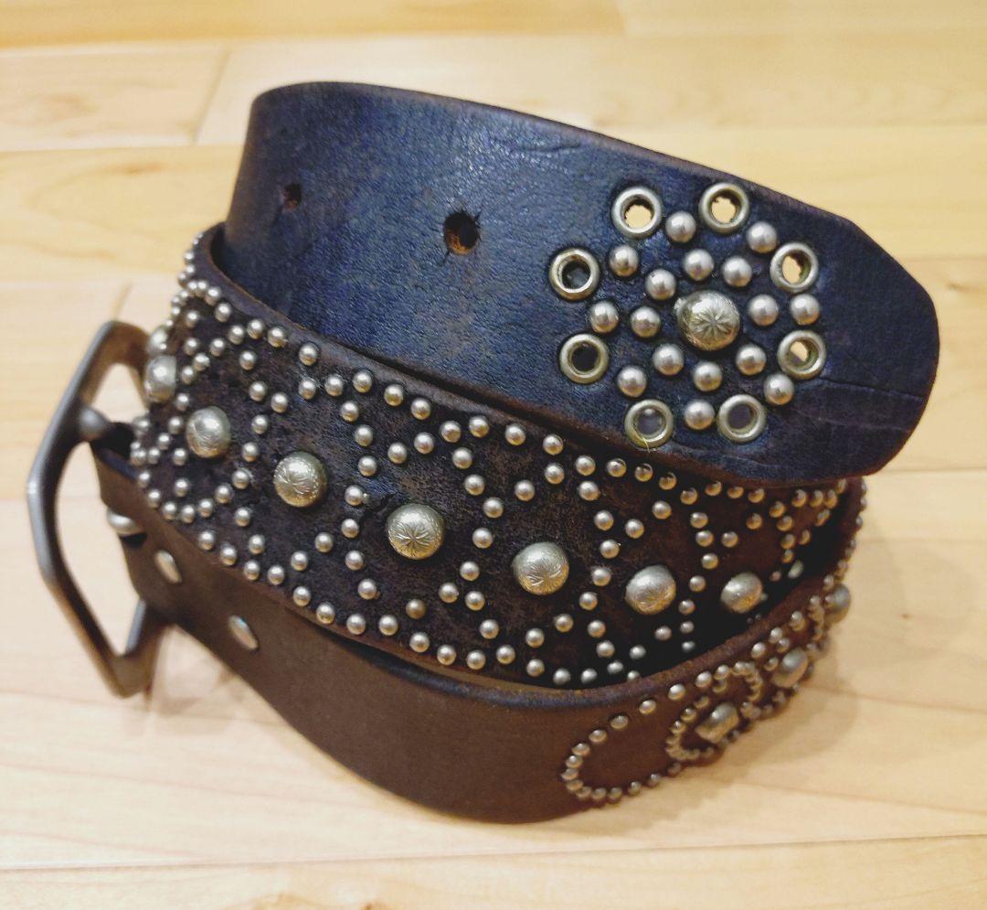 DOA ディーオーエーstuds belt スタッズベルト 34