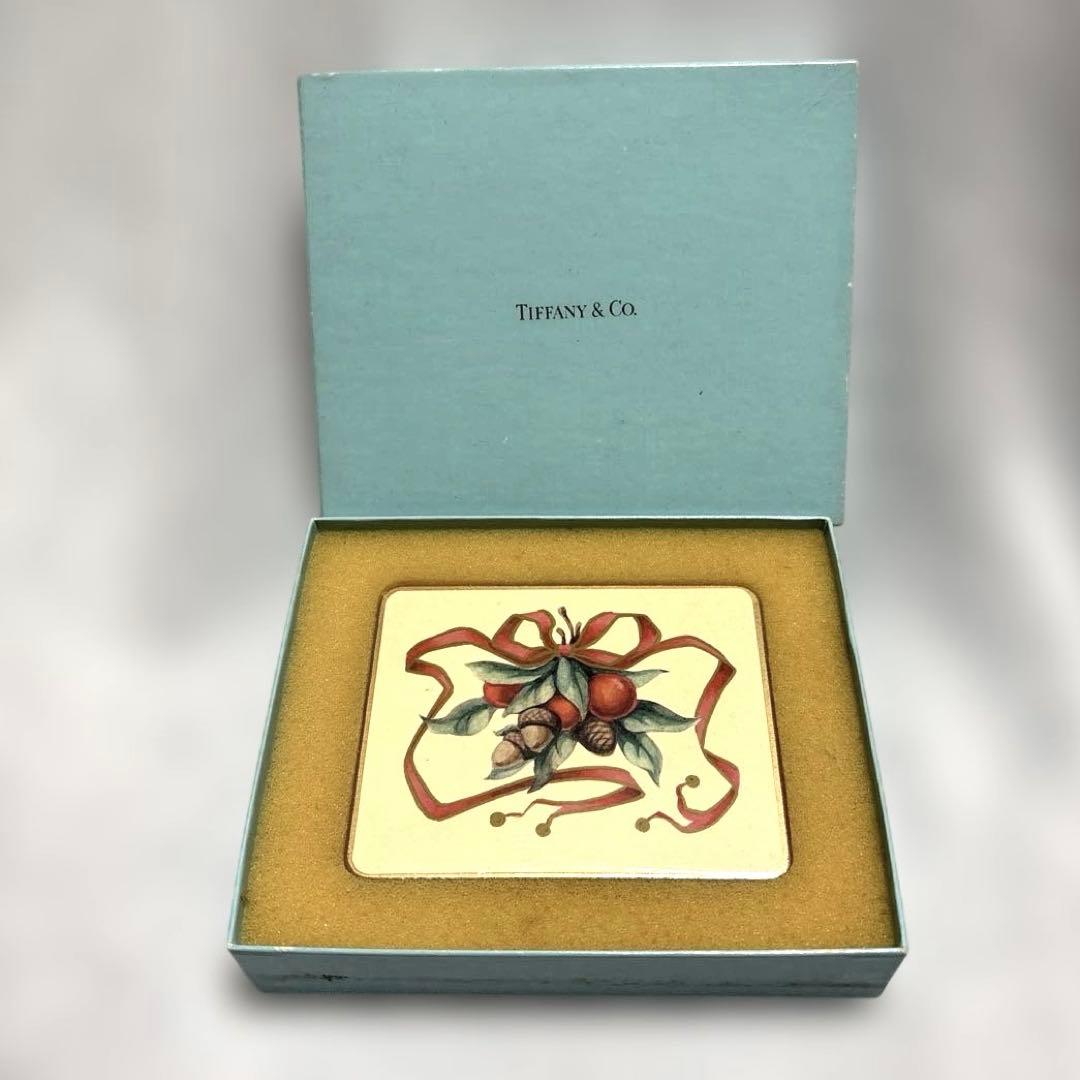 未使用TIFFANY×LADY CLAREコースター4枚セット ヴィンテージ