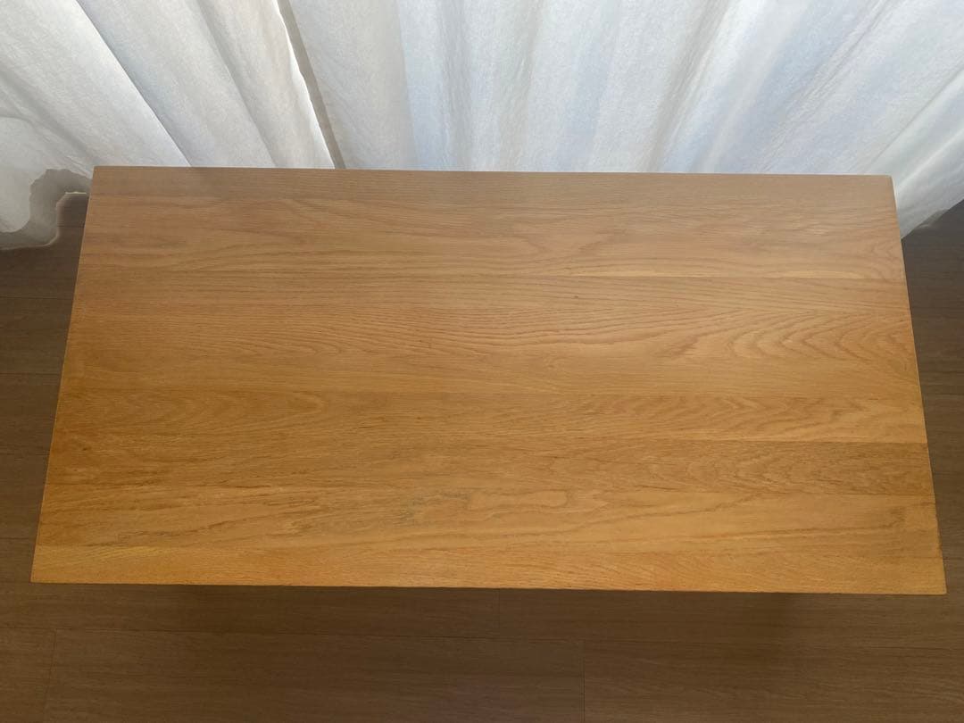 お正月値引き中！無印良品　天然木　センターテーブル　w1200タイプ