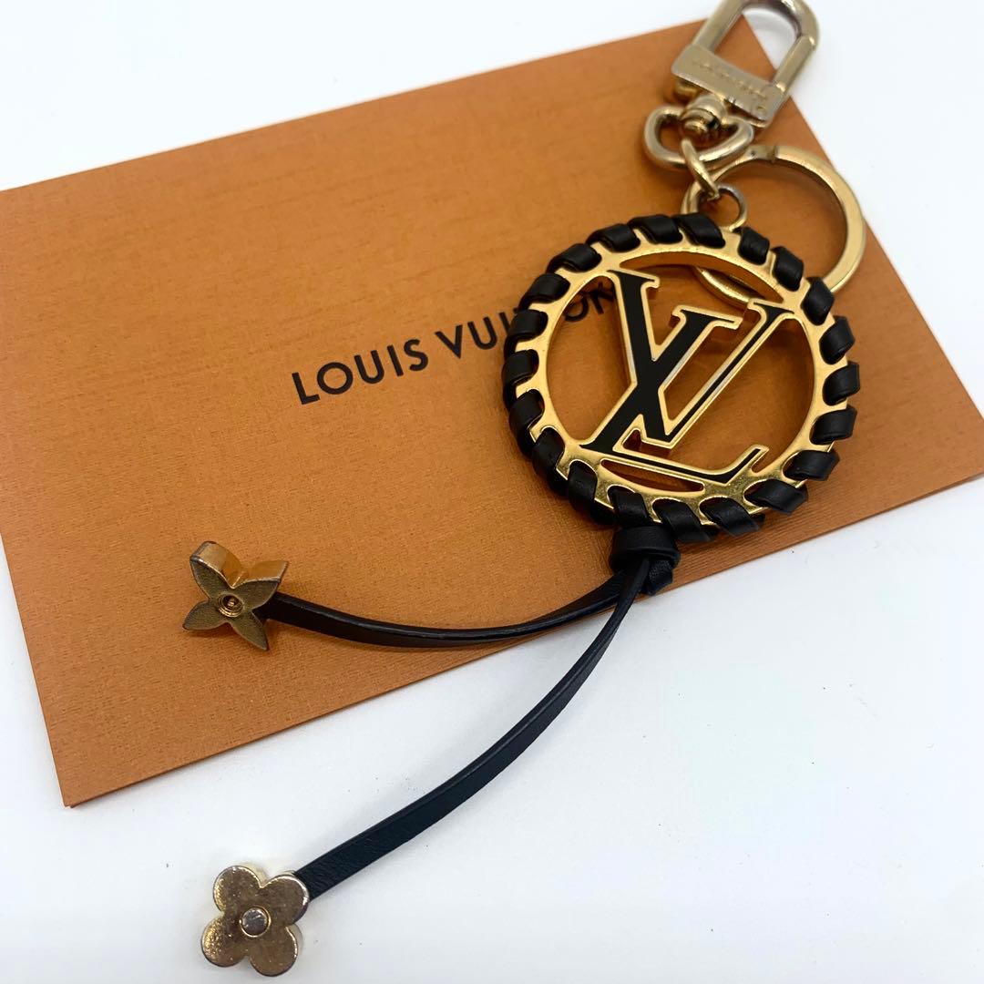 ルイヴィトン ポルトクレ ベリー チャーム キーホルダー M63082