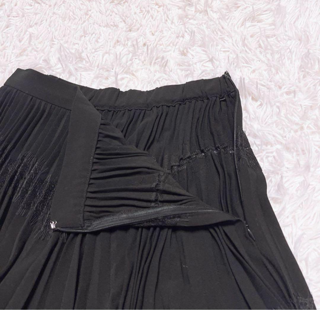 Ameri アメリUNDRESSED LACE SANDWICH SKIRT S