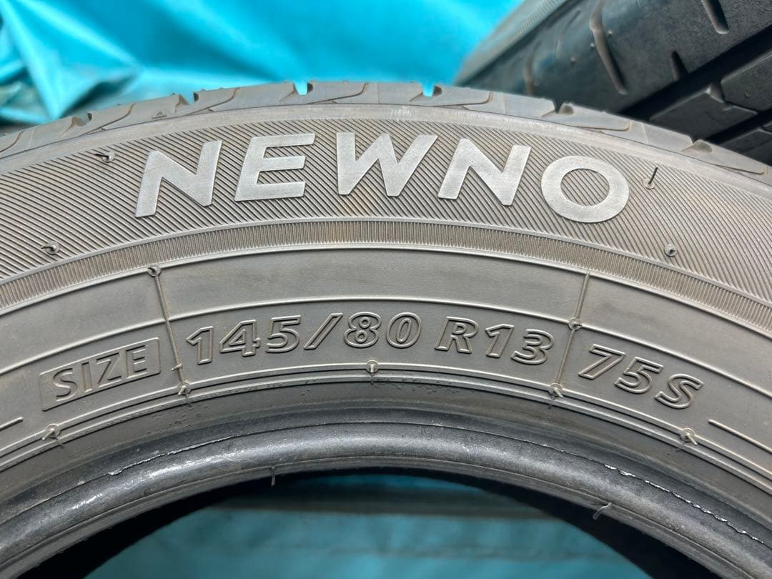 2024.2023.2022年製145/80R13バリ山！中古タイヤ4本セット