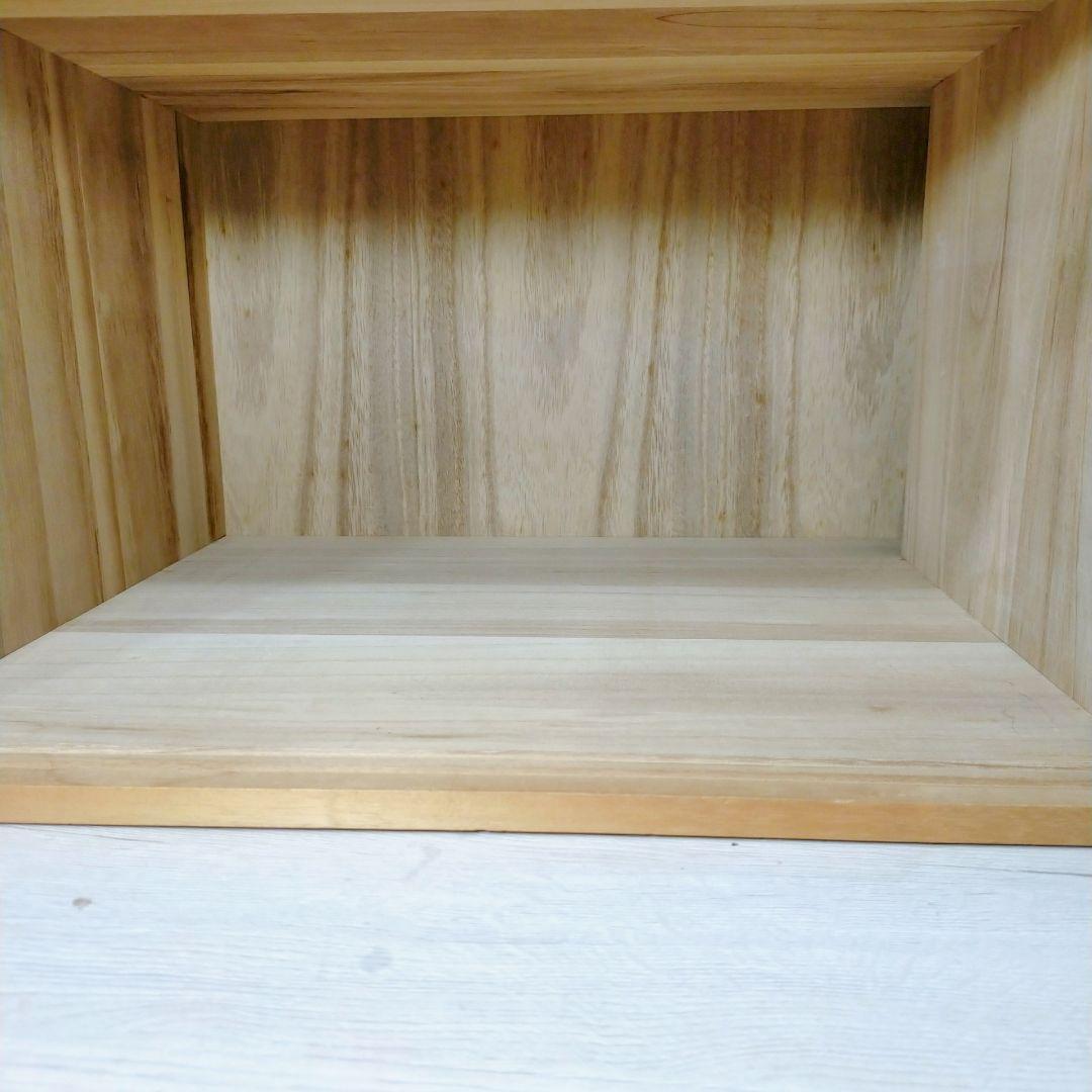 ヴィンテージ 桐箪笥 天然木 整理箪笥 引き戸収納 木製 和タンス チェスト①