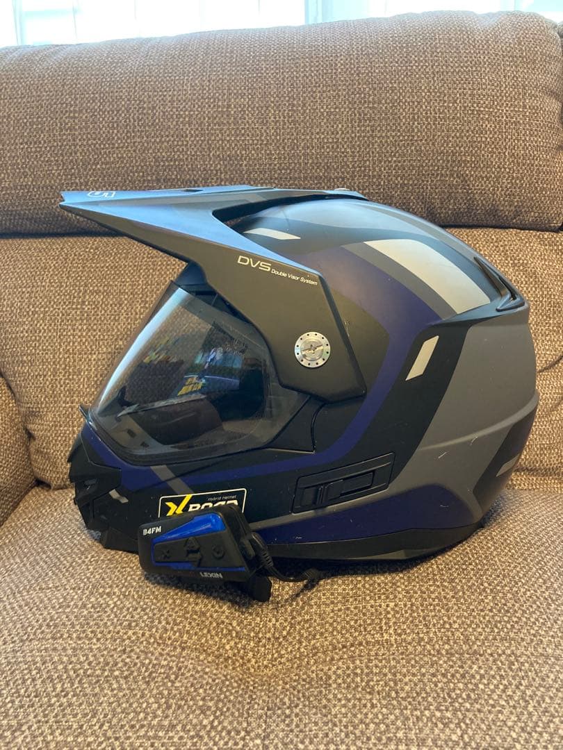 WINS X-ROAD オフロード　ヘルメット b4fmインカムセット