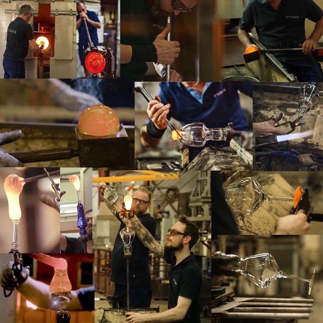 エルメス サンルイ ベース 花瓶 Saint Louis VERSAILLES