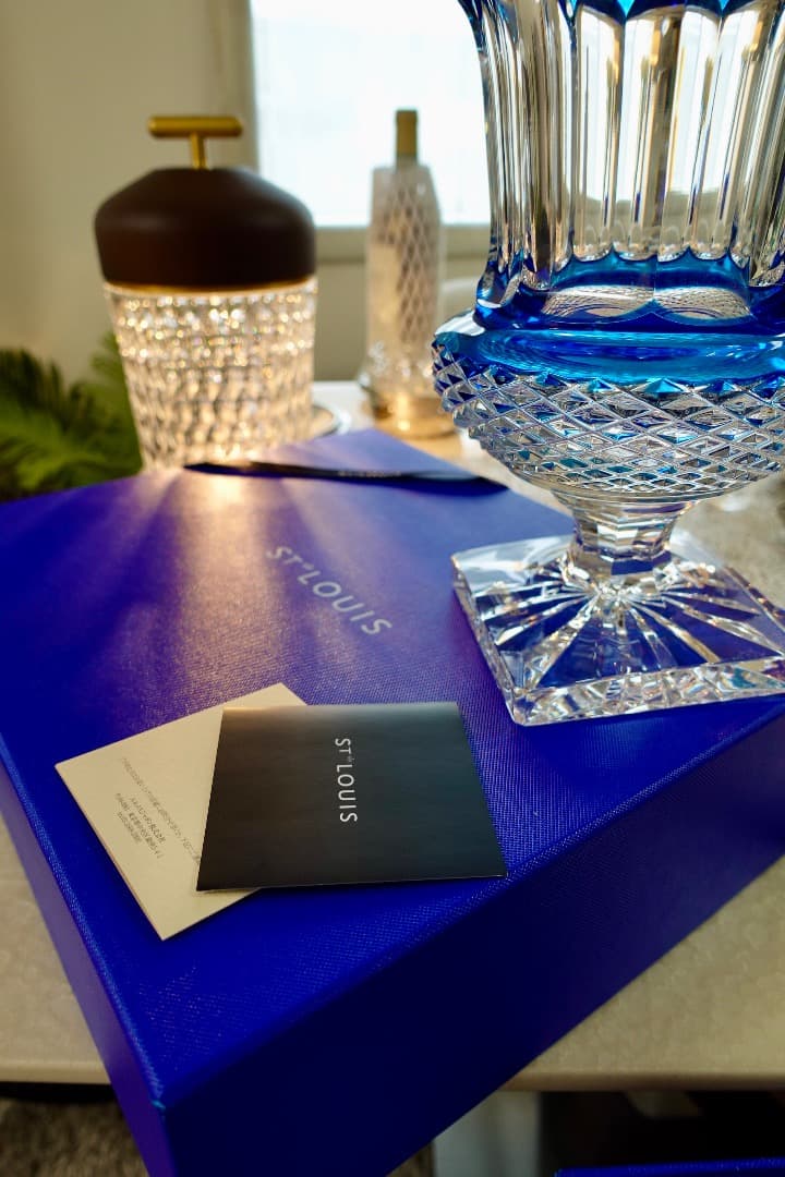 エルメス サンルイ ベース 花瓶 Saint Louis VERSAILLES