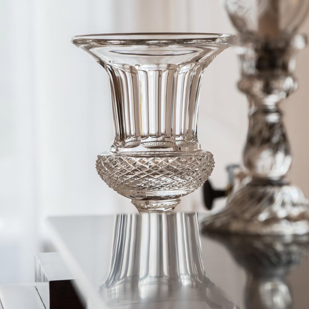 エルメス サンルイ ベース 花瓶 Saint Louis VERSAILLES