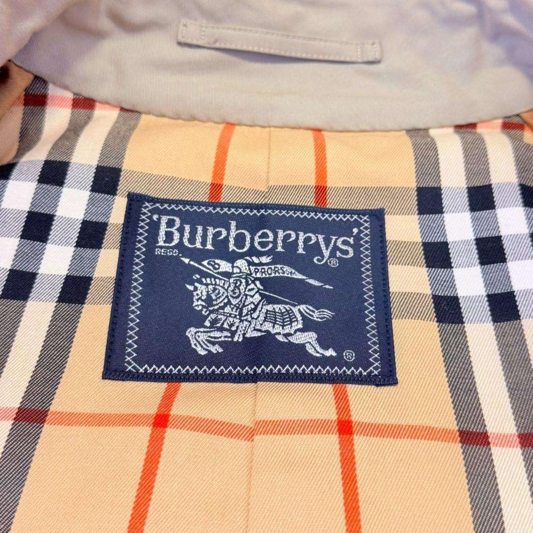 BURBERRY L 腰ベルト トレンチコート コットン メンズ