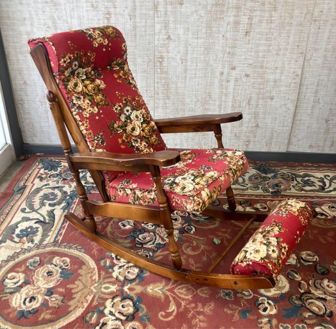 Mitsukoリンク 昭和レトロ 東洋ファニチア ヴィンテージ 花柄