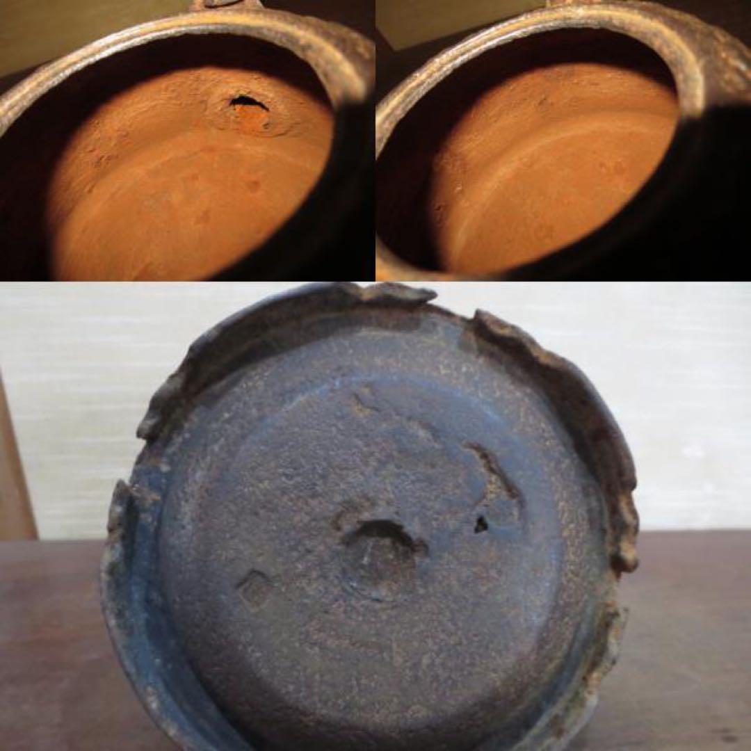 （秋田大吉）半砂鉄の南部の古い桜釜