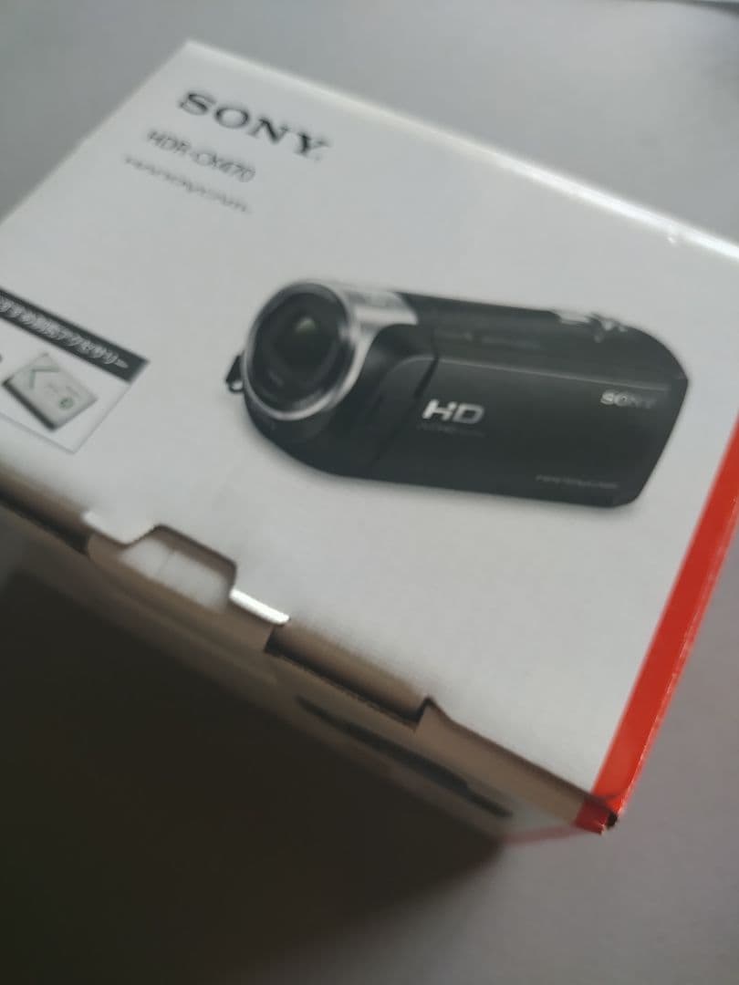 SONY HDR-CX470 ビデオカメラ本体【中古】