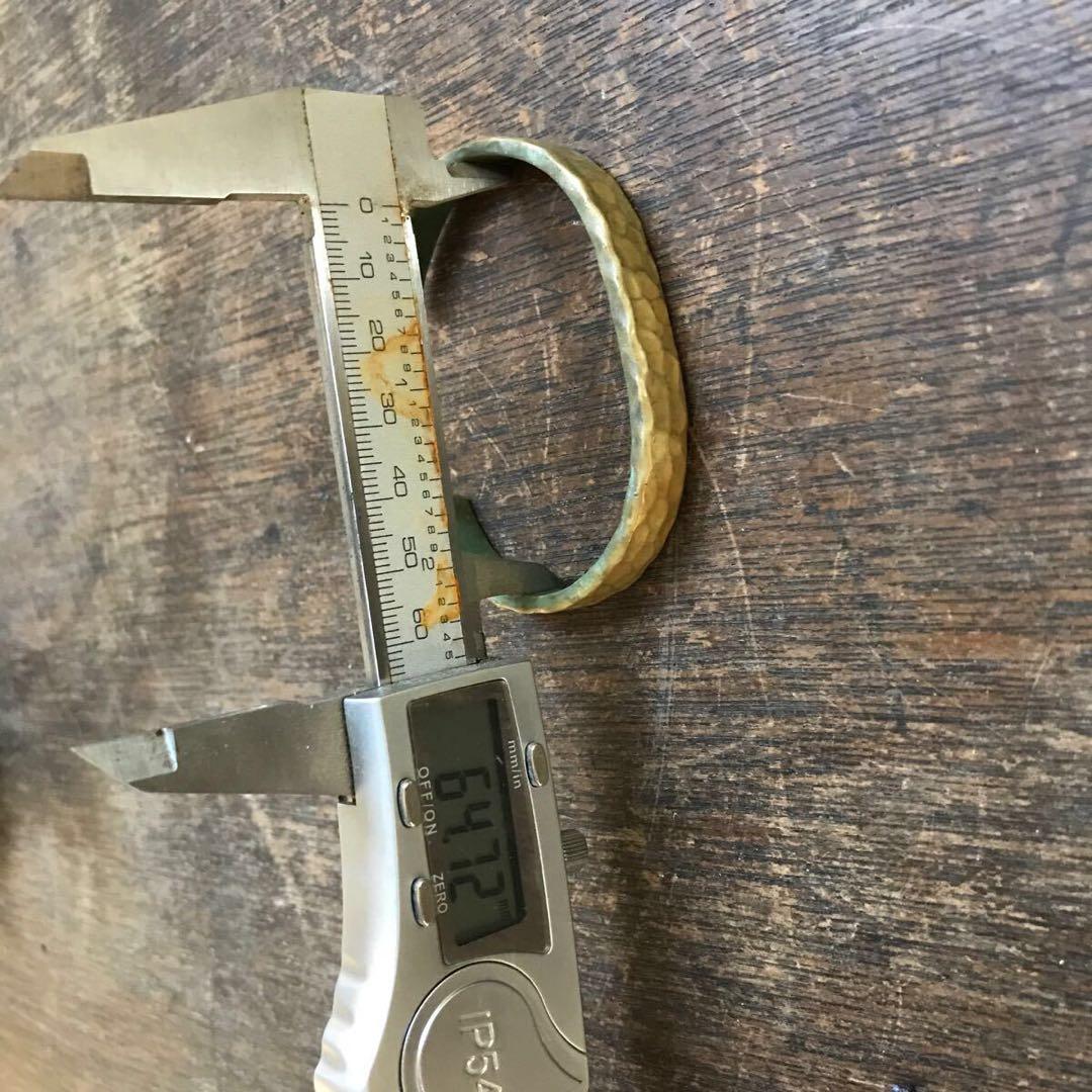 2*4様 刻印あり THE REJOICE ブロンズ ビンテージ バングル ブレ