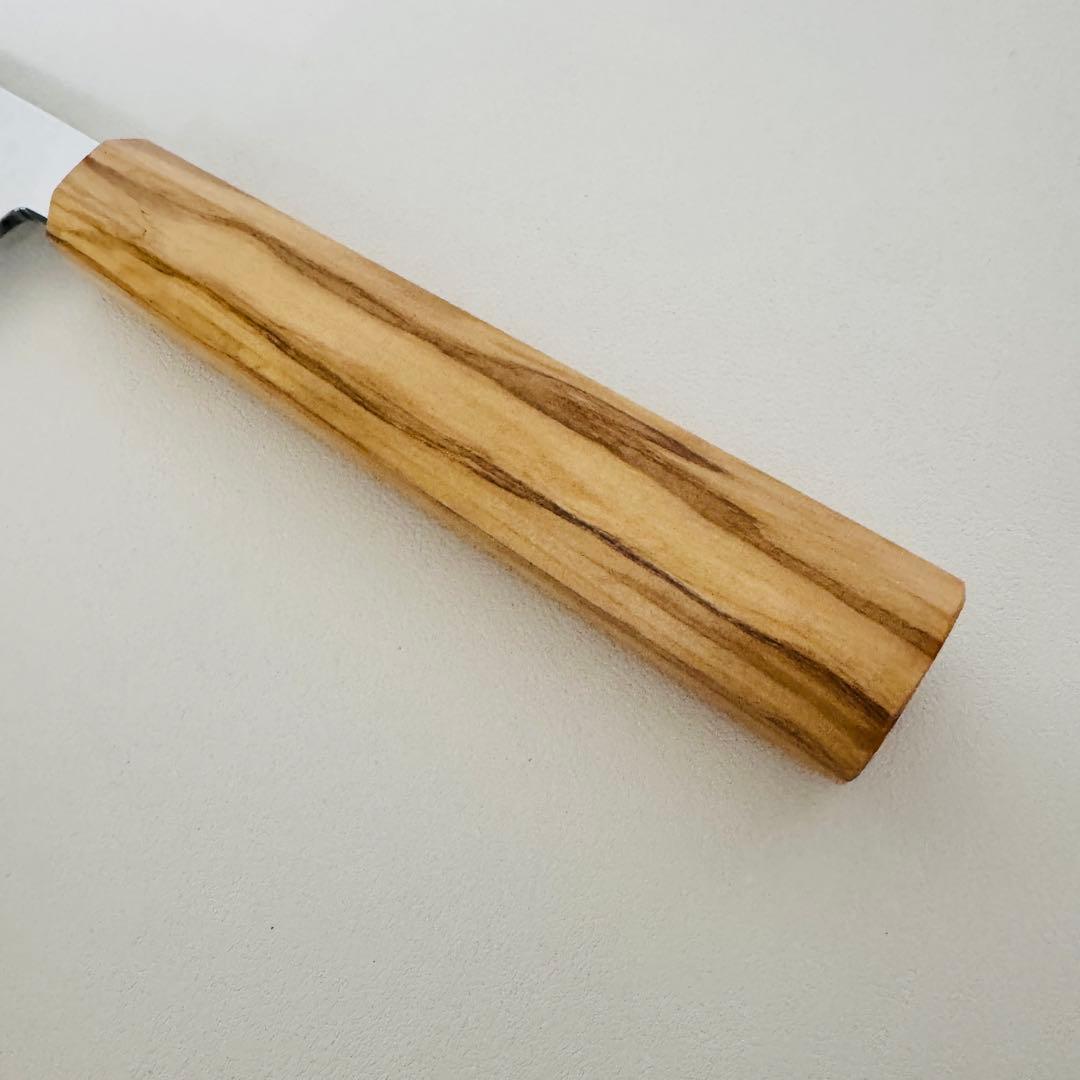270mm 切付柳刃 鏡面　オリーブウッド八角柄 刺身包丁 全鋼 和包丁