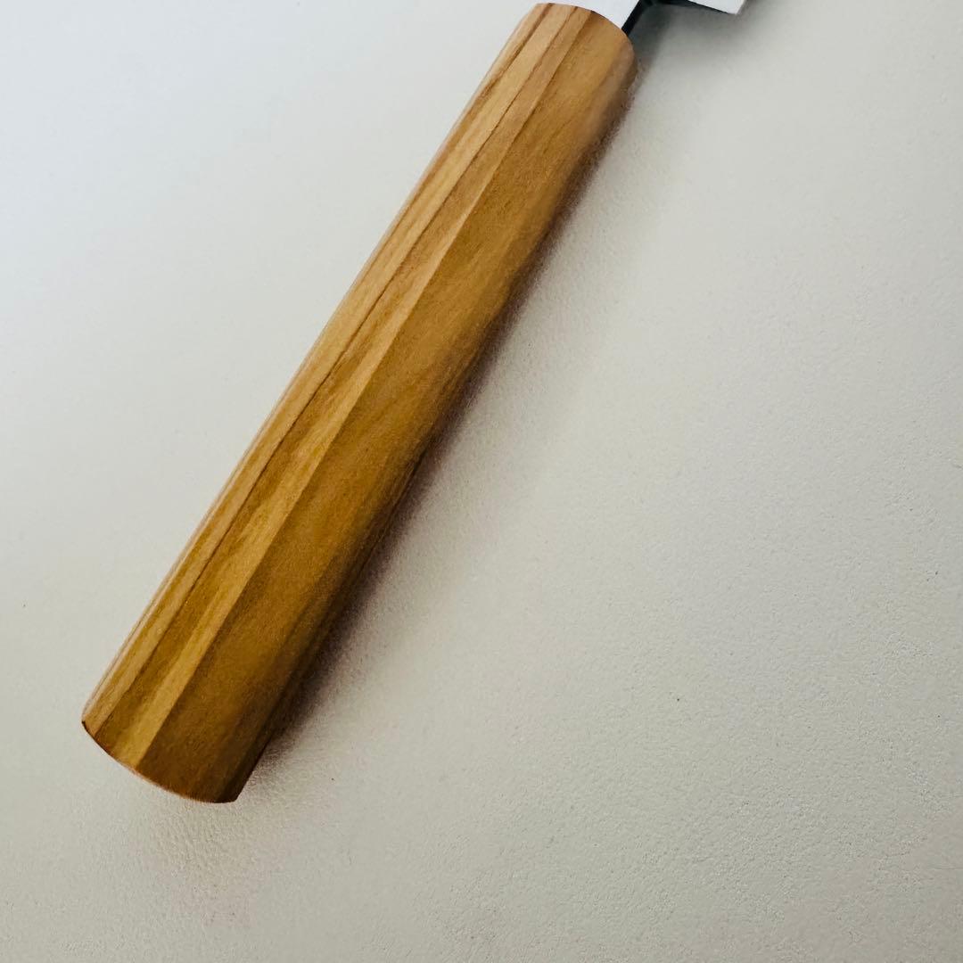 270mm 切付柳刃 鏡面　オリーブウッド八角柄 刺身包丁 全鋼 和包丁