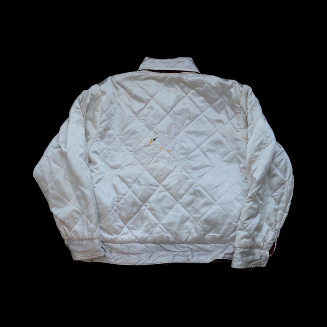 90s unknown souvenir jacket ベロア　別珍