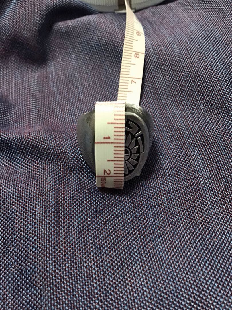 インディアンジュエリー　ナバホ　リング　サンフェイス　スターリングシルバー