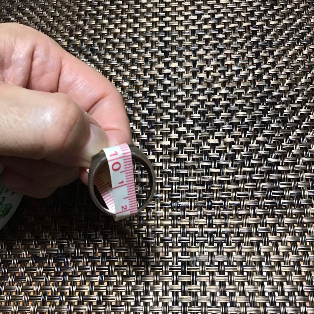 インディアンジュエリー　ナバホ　リング　サンフェイス　スターリングシルバー