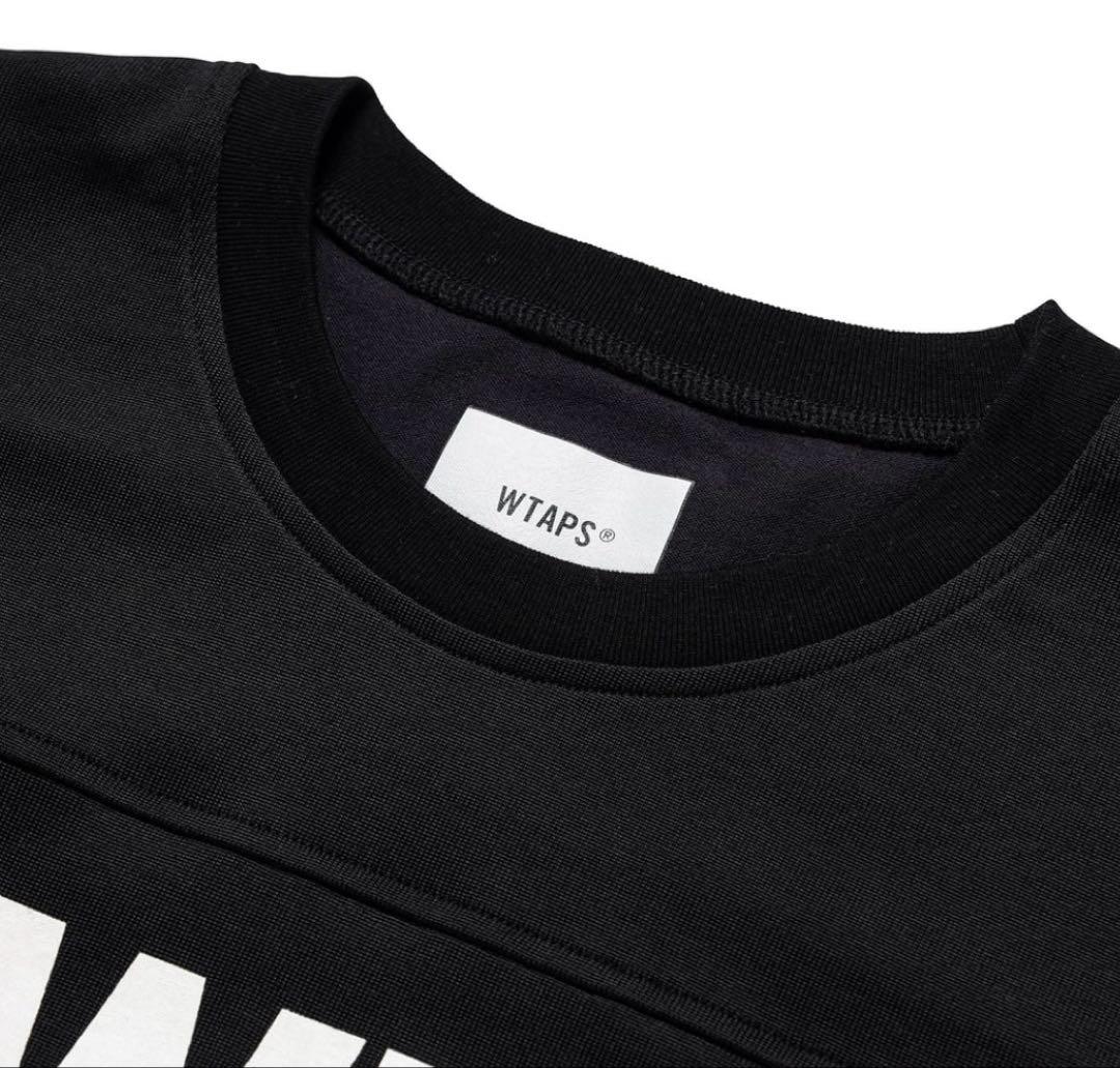 WT VUA 96 ブラック 七分袖カットソー