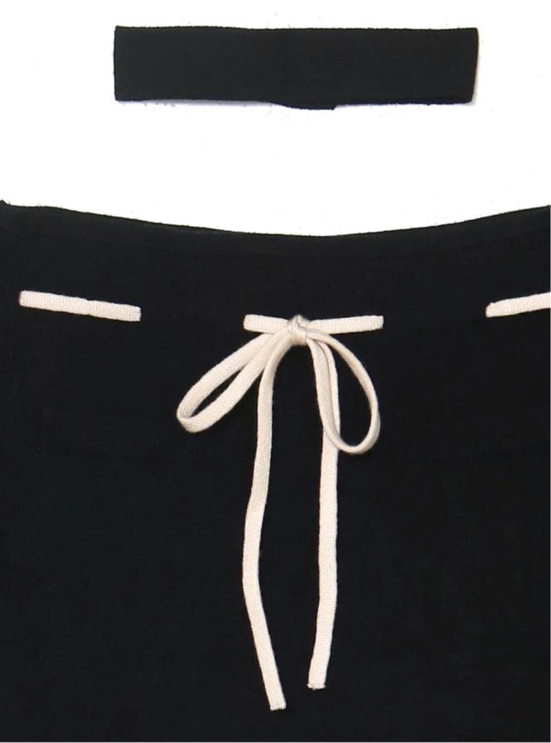 ワンピース ANDMARY Lilian ribbon mini dress