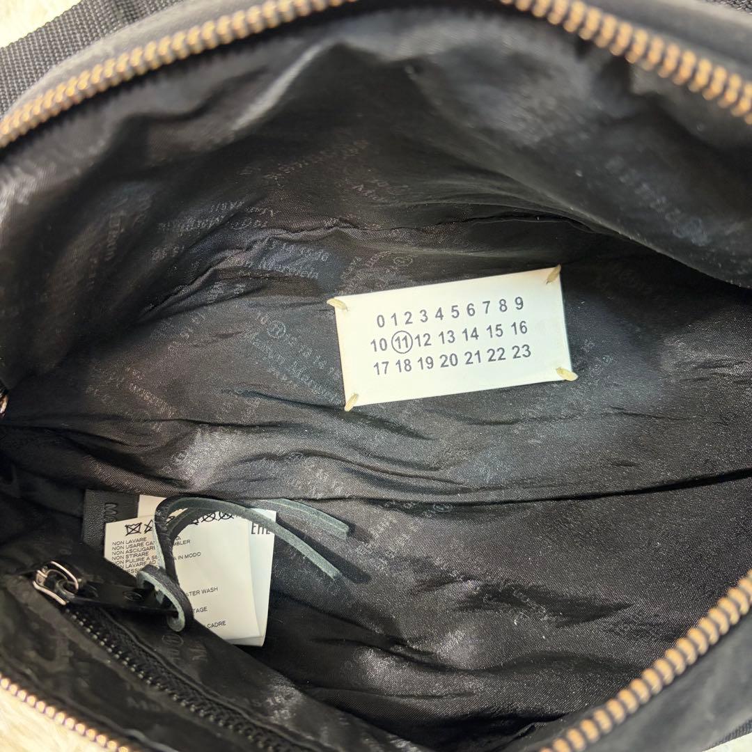 【✨良品✨】メゾンマルジェラ 4ステッチ ボディバッグ ウエストポーチ