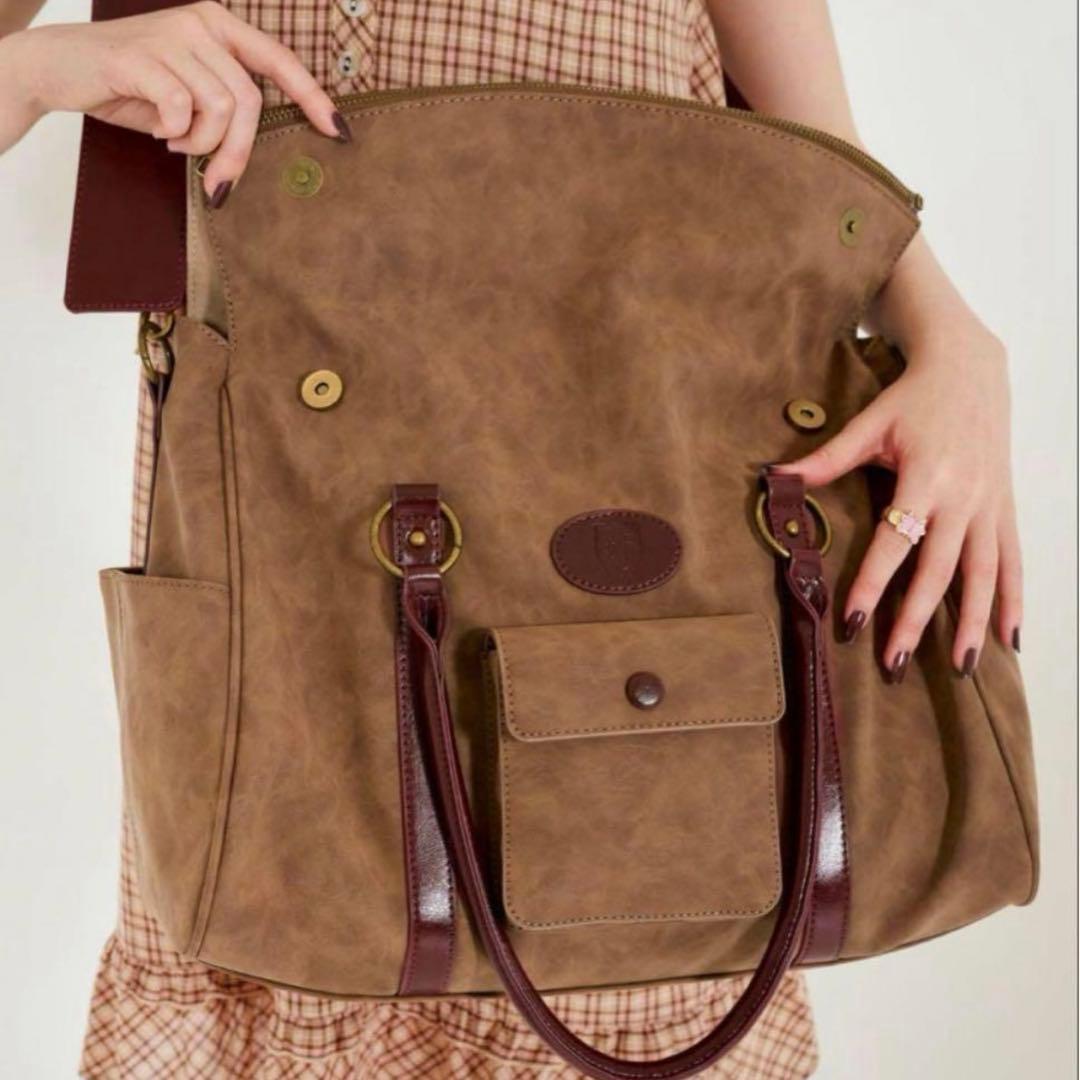 TINA：JOJUN ボストンバッグ