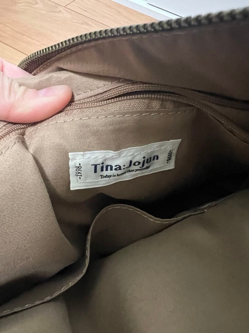 TINA：JOJUN ボストンバッグ
