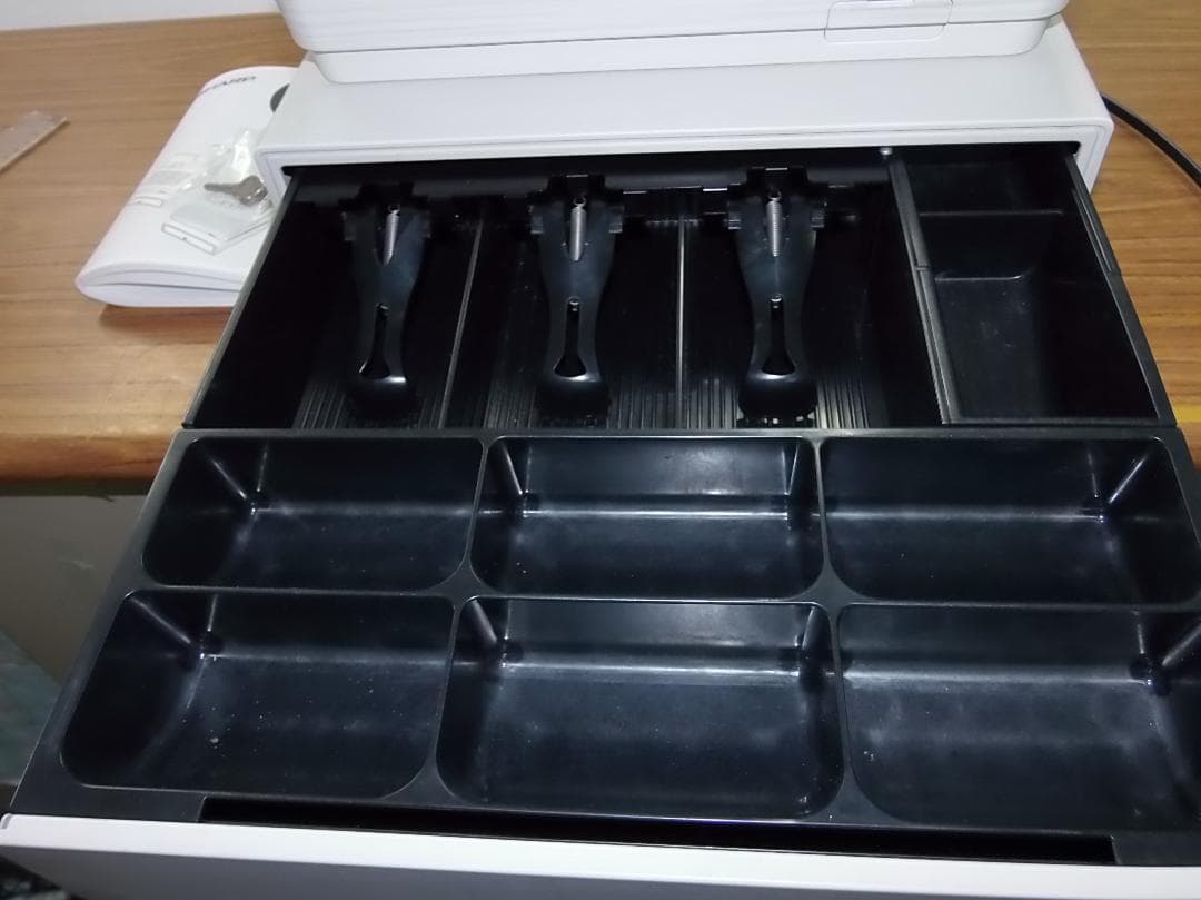 設定無料 SHARP XE-A407W 電子レジスター 20部門 250521