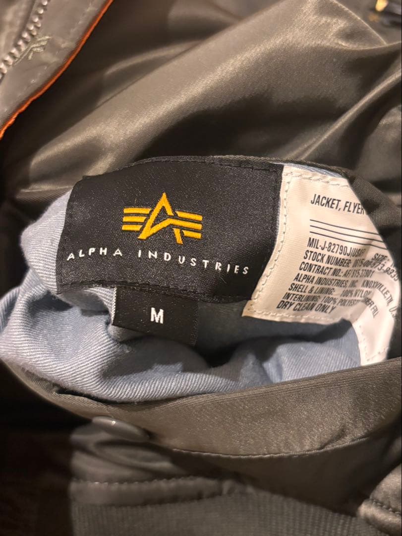 ALPHA INDUSTRIES MA-1フライトジャケットM タグ付き