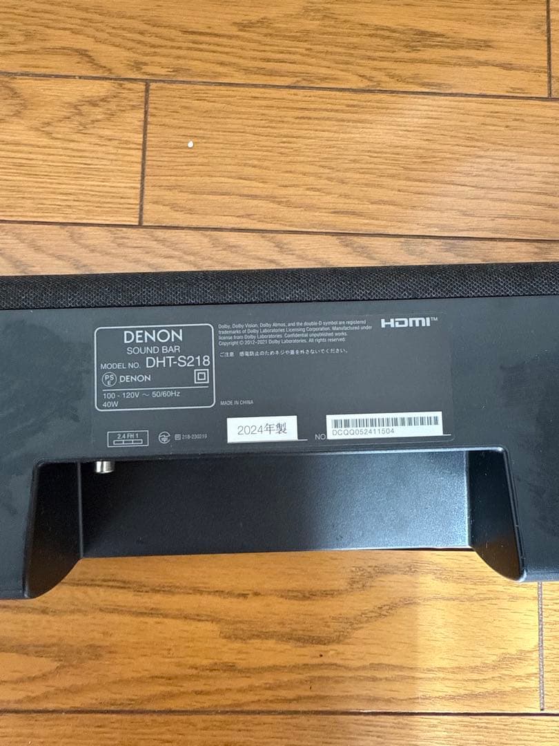DENON DHT-S218 サウンドバー2024