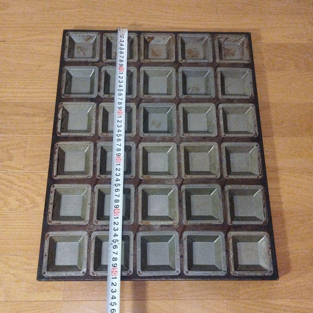 大型天板 フリアン型 30連 業務用 正方形 サイズ/約510×400mm