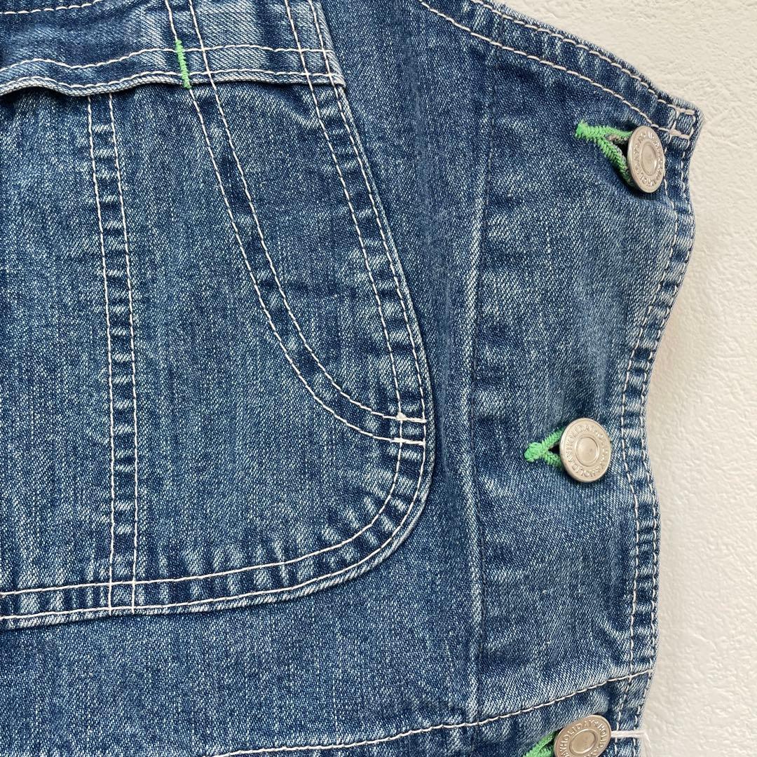 【HOLIDAY】 スリムフレアデニムオーバーオール