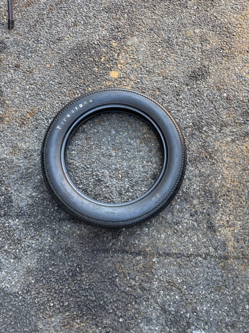 Firestone バイク用タイヤ 4.00×18 ビンテージ　ハーレー